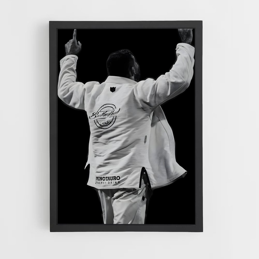 Poster Leandro Martial – affiche Jiu-jitsu brésilien (vue 2)